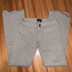 Tan Flare American Eagle Pants